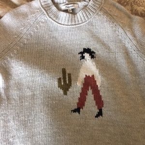 Madewell El Rancho Cactus wool sweater